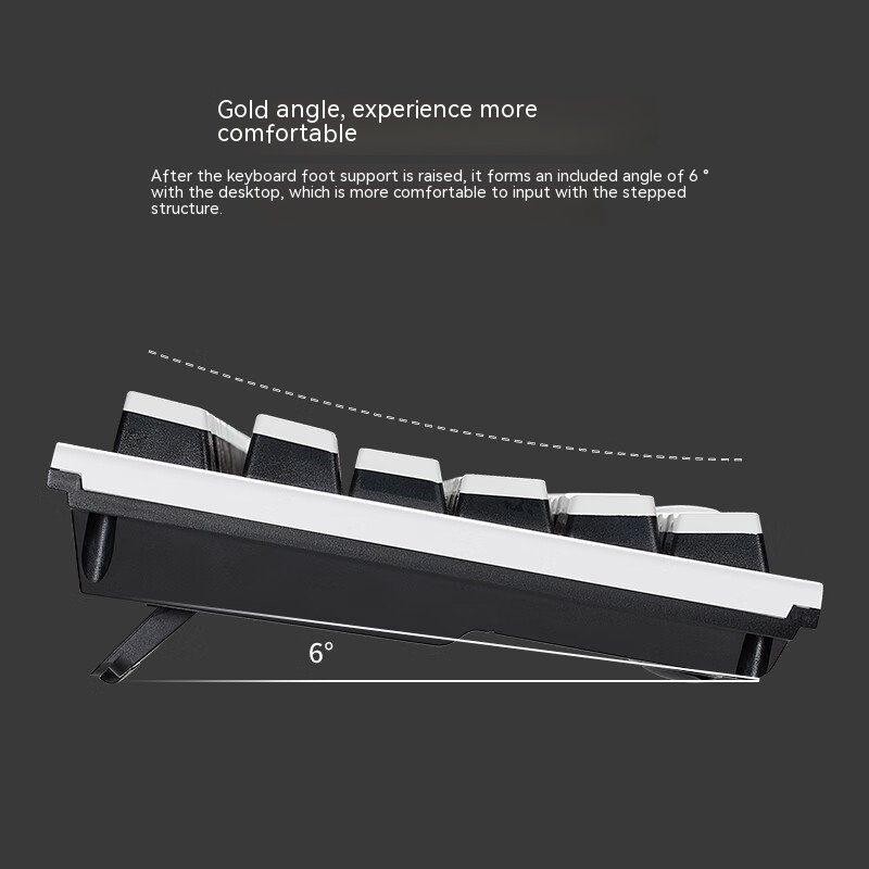 2.4G Wireless 100% Keyboard Hot Swap Yellow Red Switch RGB Backlit Russia Layout 99 Keys Gaming Keyboard Mechanical