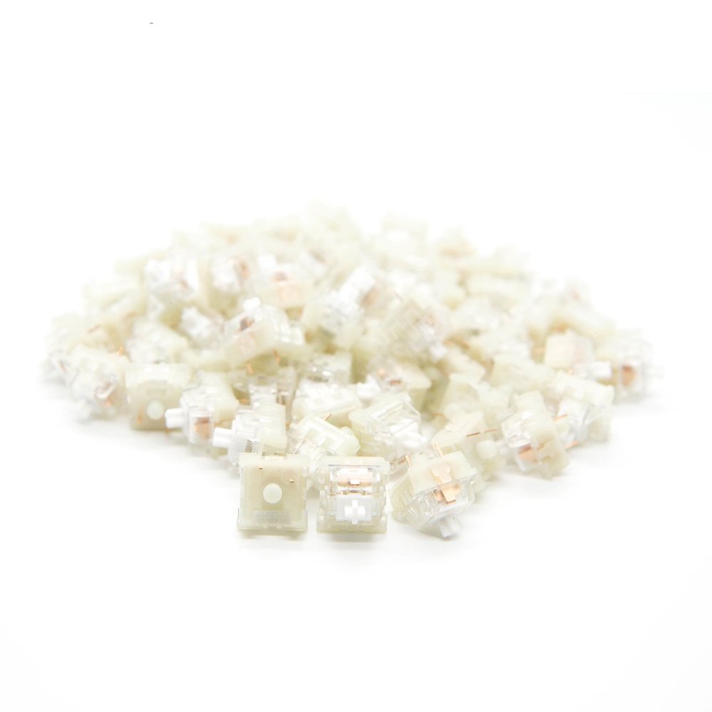 KTT Kangtengte Kang White Switch SMD LED 3 pin Linear Mechanical Keyboard Switches