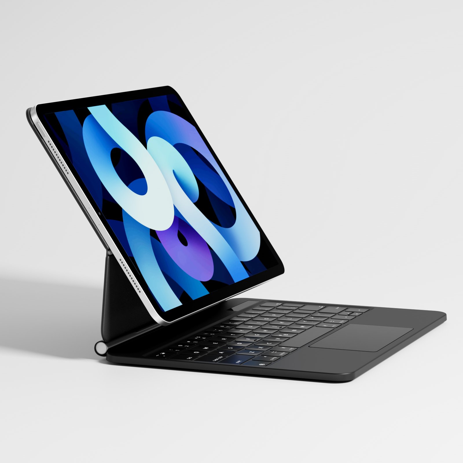 Magic Keyboard Case For iPad Air 13 11 2024 Keyboard Case for iPad Pro 11 12.9 Magnetic Keyboard Case with Multi-Touch Trackpad