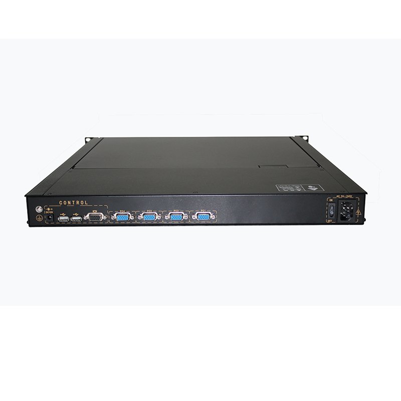 1port / 4ports/8ports/16ports 1U rack mount 19inch LED KVM drawer