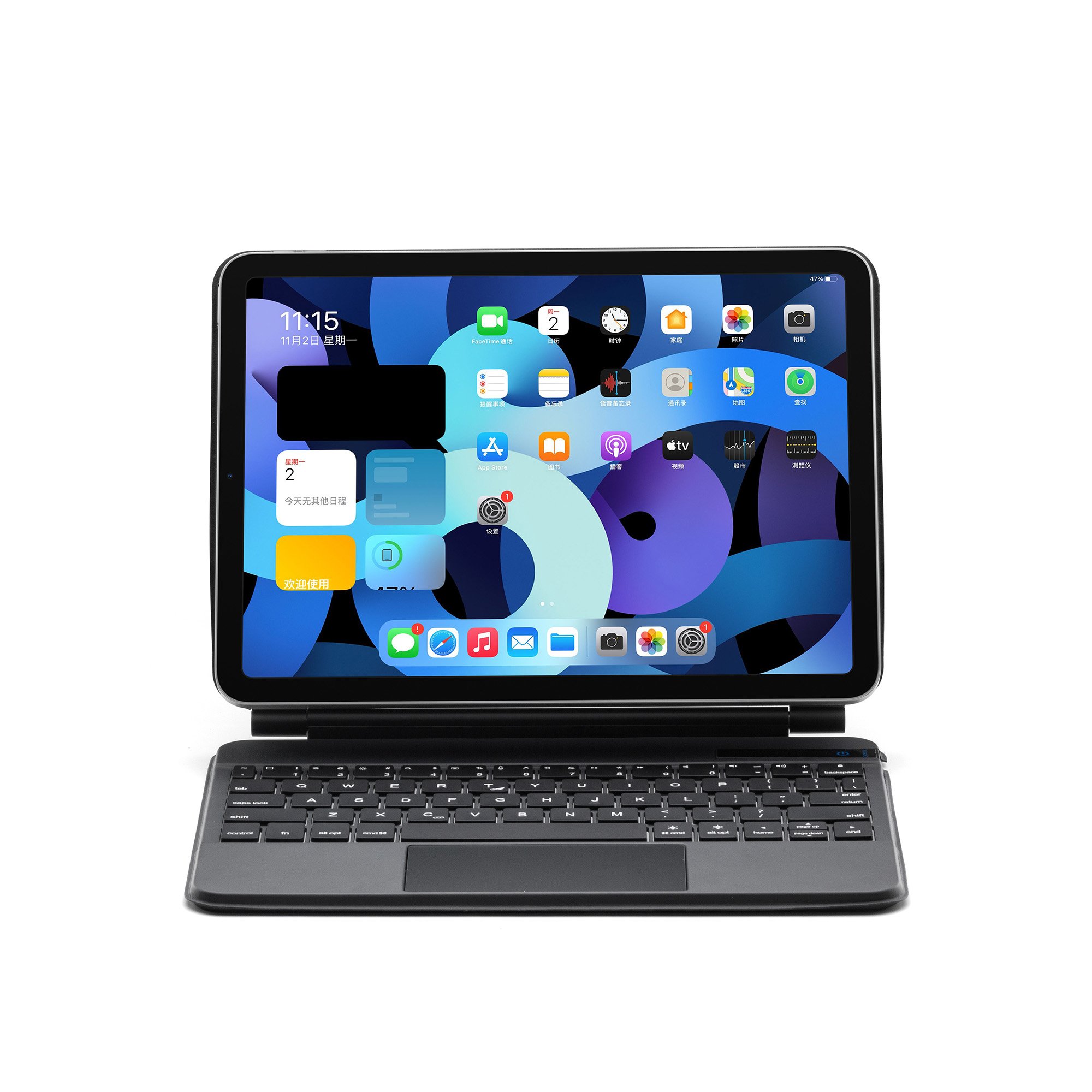 Magic Keyboard For iPad Pro 12.9 inch 3rd 2nd Pro 12.9" 5th Air 4th Magnetic Trackpad Backlit Smart Keyboards Cover Case