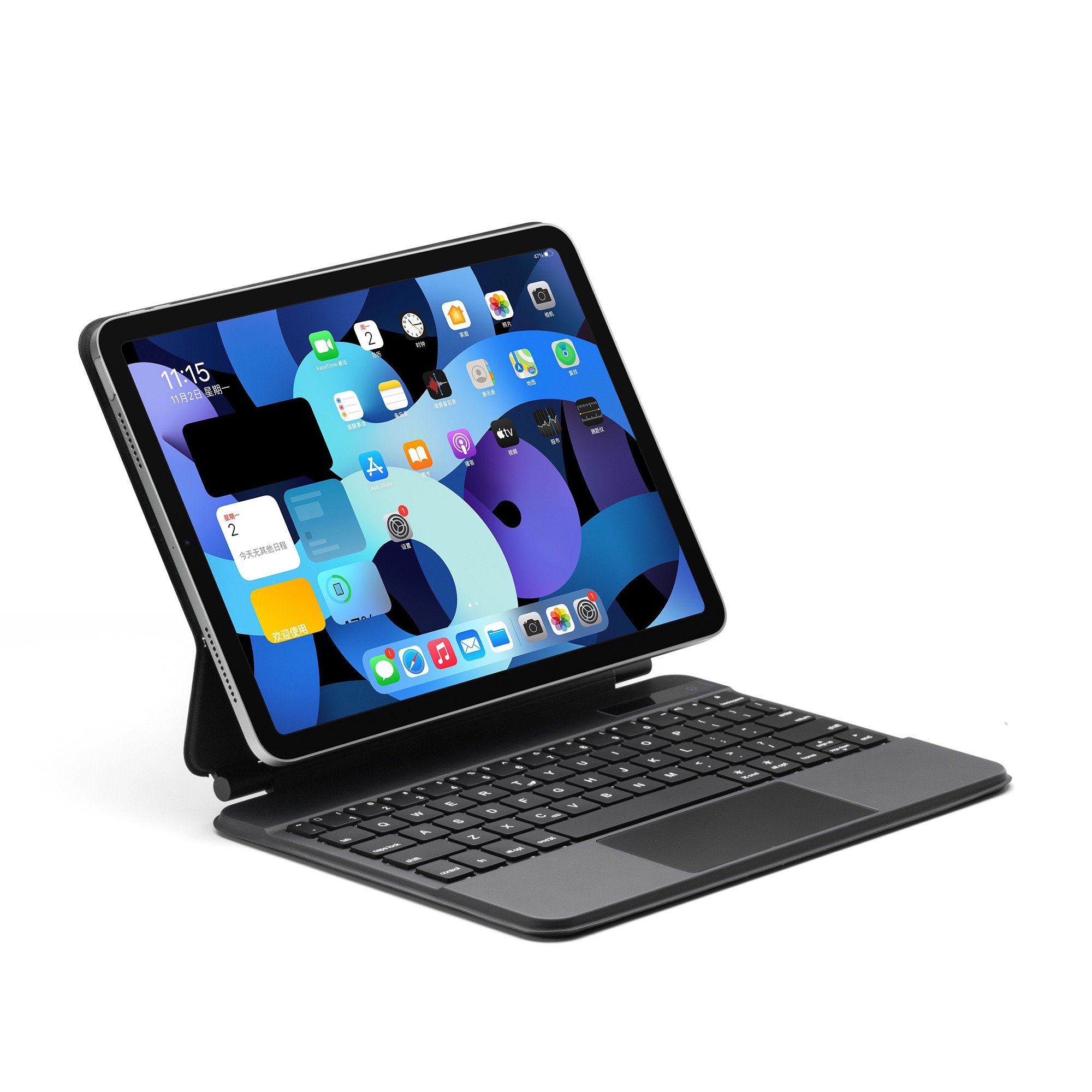 Magic Keyboard For iPad Pro 12.9 inch 3rd 2nd Pro 12.9" 5th Air 4th Magnetic Trackpad Backlit Smart Keyboards Cover Case