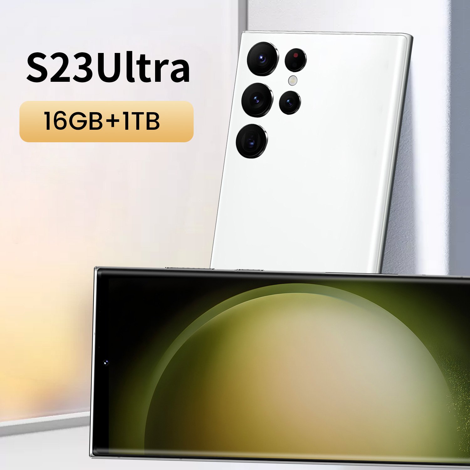2024 New Ultra-high Speed S23 Ultra 16gb+1tb 5g Smart Phone 7.2-inch 48mp+100mp Snapdragon 8+2 Android 12 Smart Game Phone