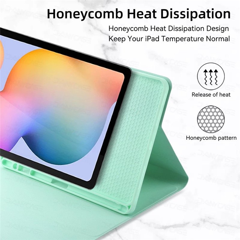 For Samsung Galaxy Tab Wireless Keyboard Case A8 A7 S8 S7 Plus S6 Lite Magnetic Leather Tablet 10 12 inches Android Covers