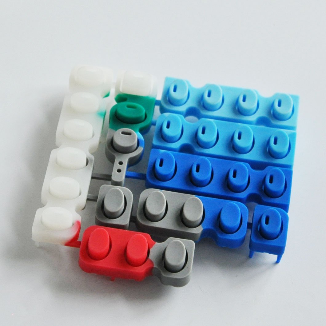 Customized Soft Button Cover Silicone Rubber Conductive Rubber Buttons Silicone Keyboard Keycaps For Home Appliance