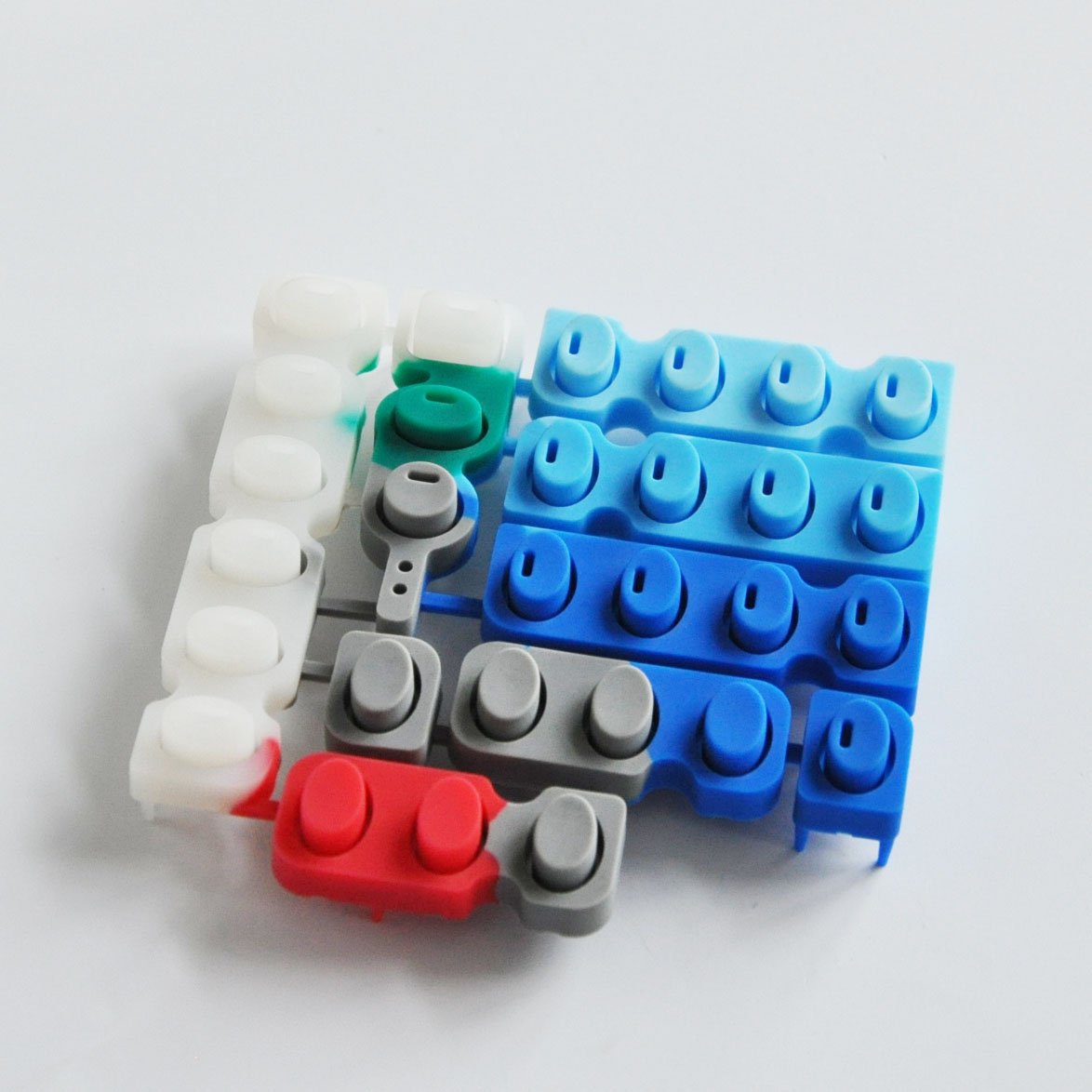 Customized Soft Button Cover Silicone Rubber Conductive Rubber Buttons Silicone Keyboard Keycaps For Home Appliance