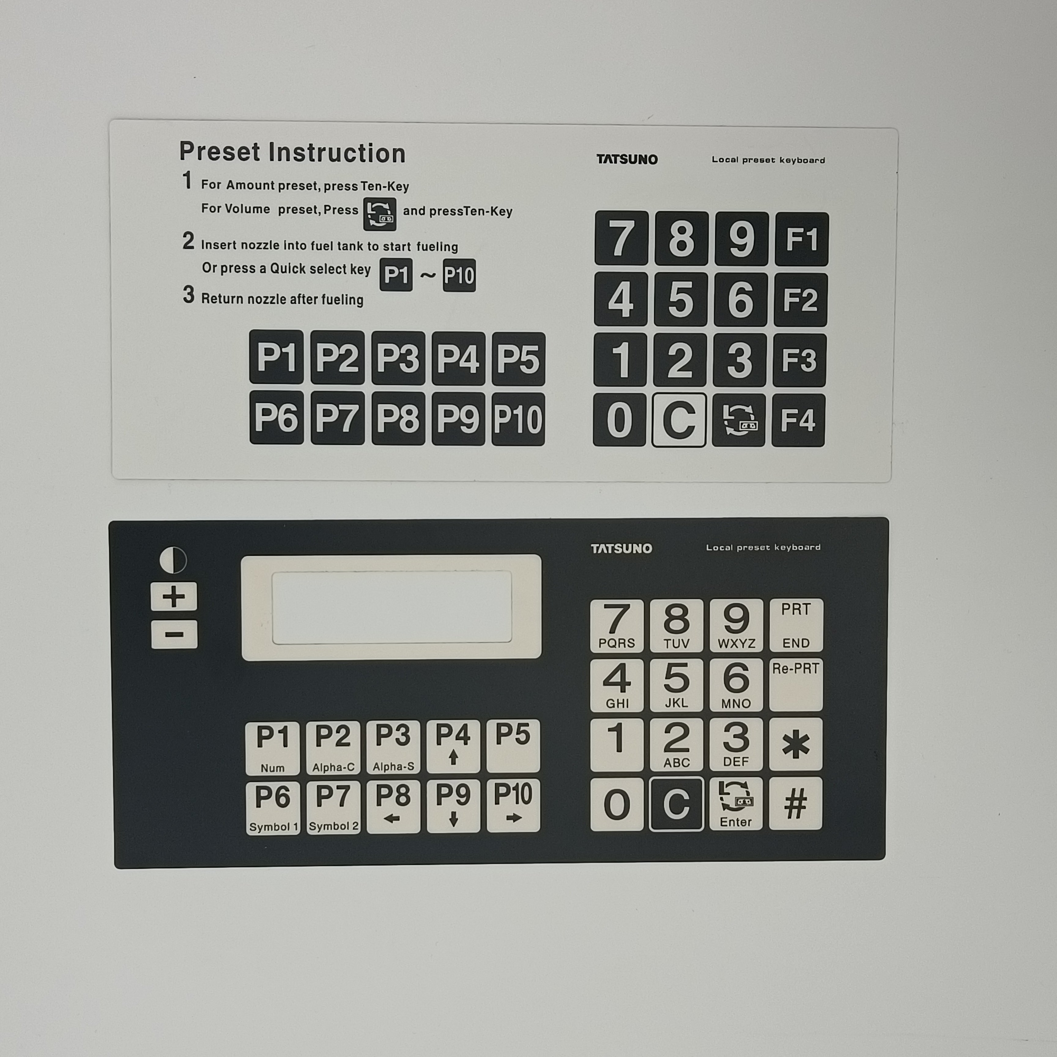 Cles personnalisees Chiavi personalizzate Chaves personalizadas Teclado de membrana