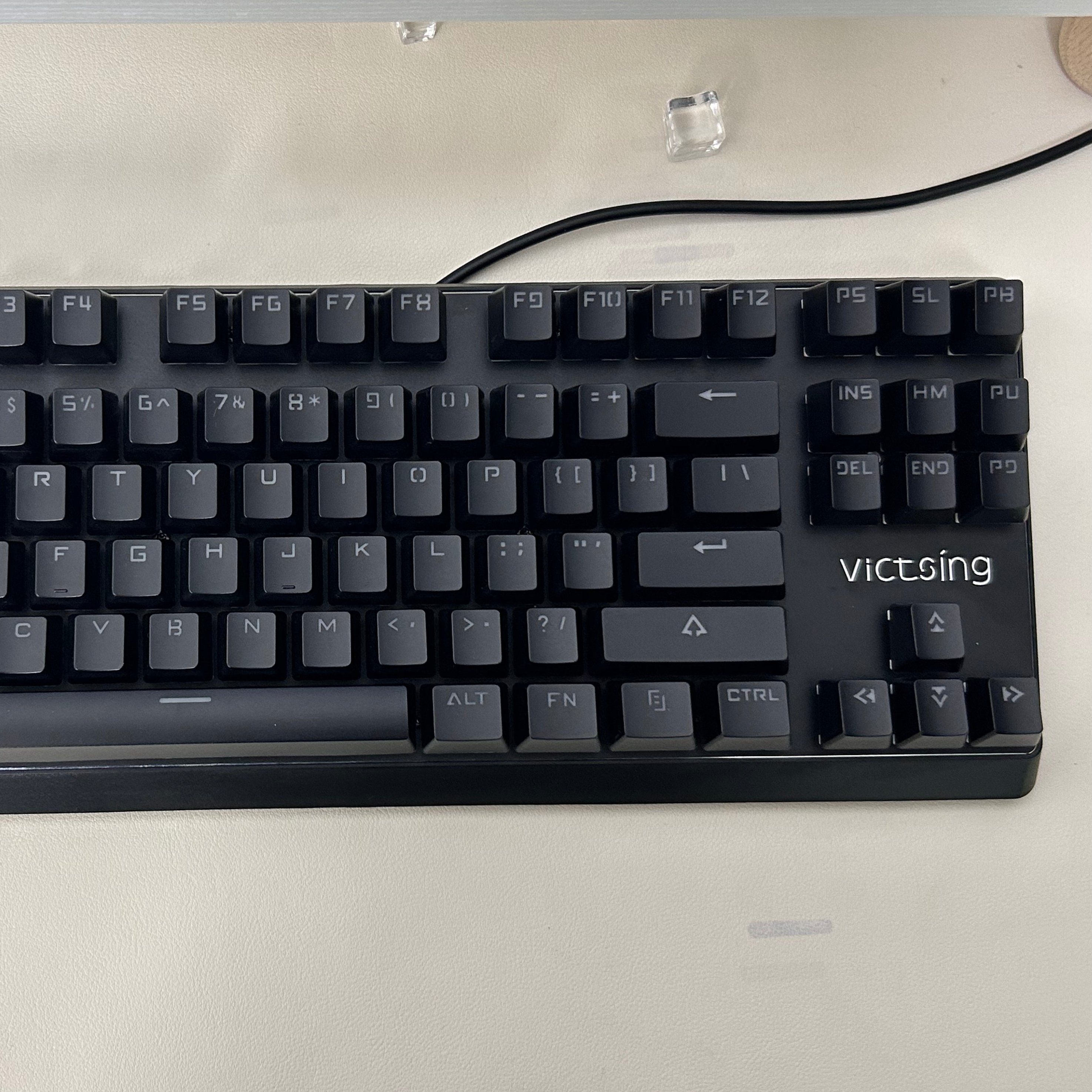 Popular Keyboard DK810 Wired 87 Keys RGB Backlit Computer Mechanical Gaming Keyboard