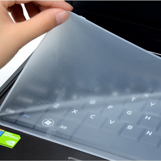 1pc 15-17 inch general laptop keyboard Cover Protector silicone gel film protective
