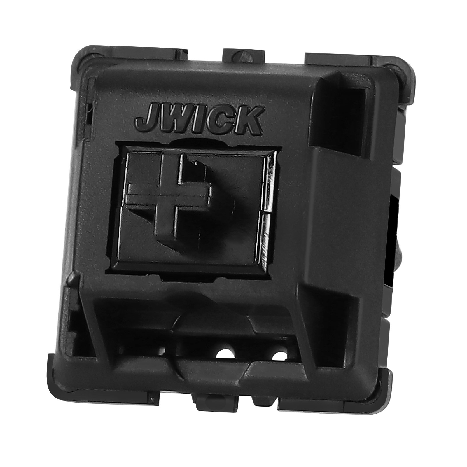 JWICK Linear Switch JWK Ultimate Black Keyboard Switch with Full Nylon Housing Mechanical Switches 58.5g for DIY Keyboards