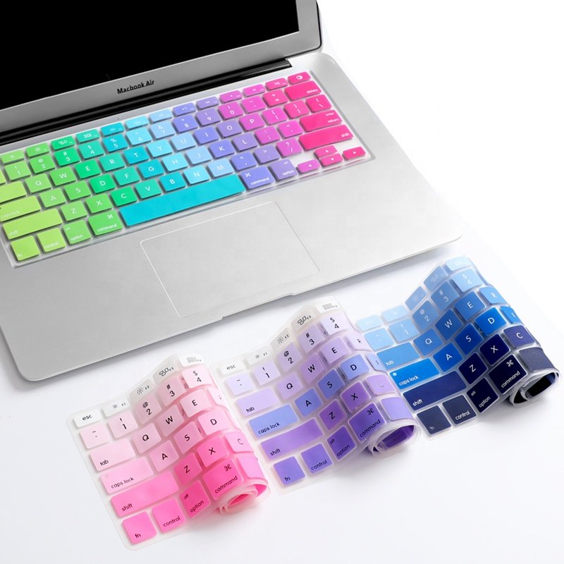 Latest Waterproof Dustproof Silicone Keyboard Cover For Laptop