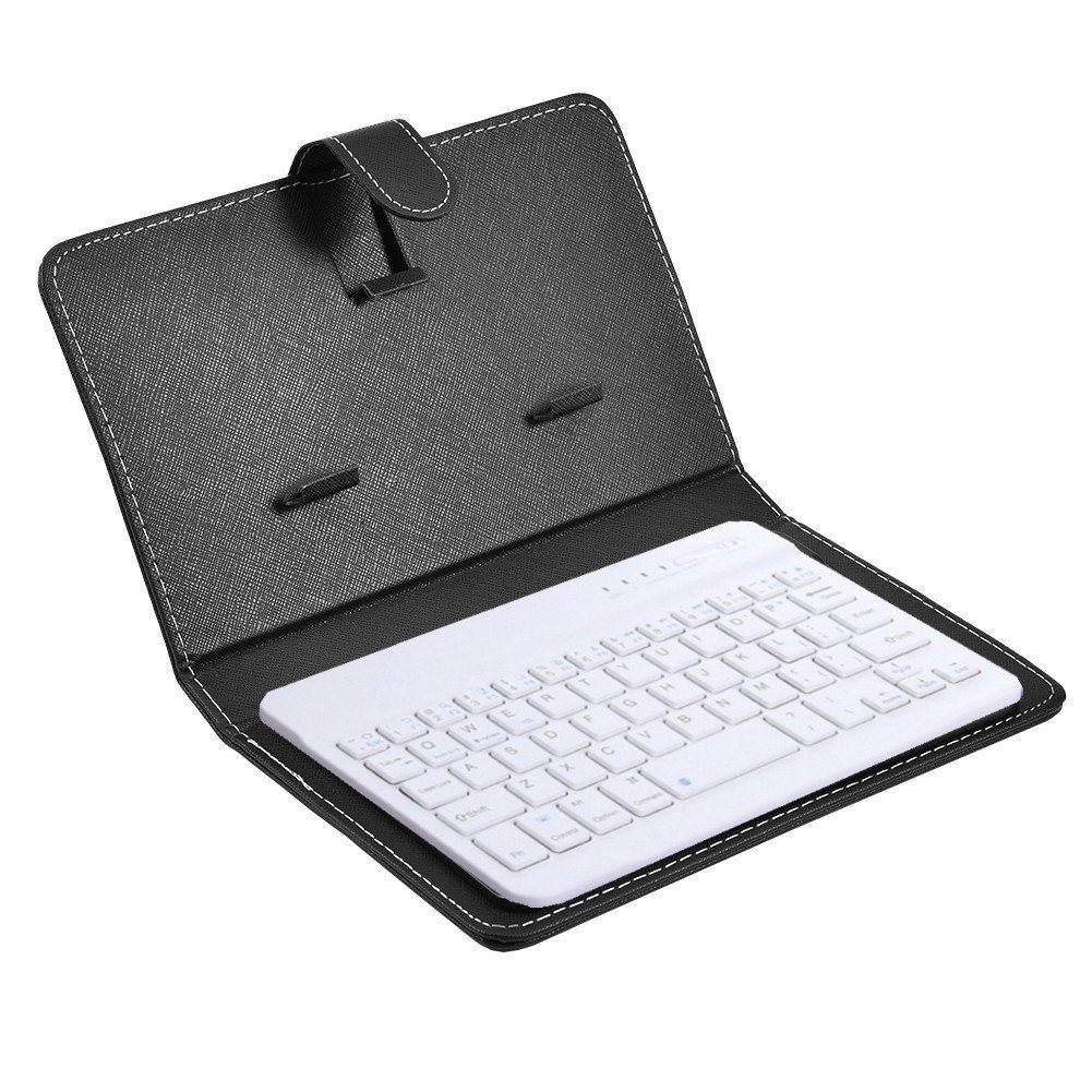 portable mini phone case with keyboard 7 inch BT connection multi colors USB XTSJBT wireless leather case keyboard phone