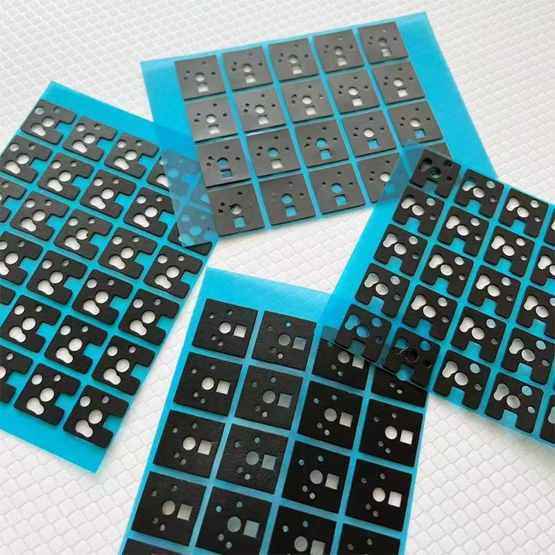 0.3mm 0.5mm 1mm 2mm 3mm 4mm 5mm Black PU Poron Foam Sheet Suppliers For Keyboard Mobile Phone Electronic Devices