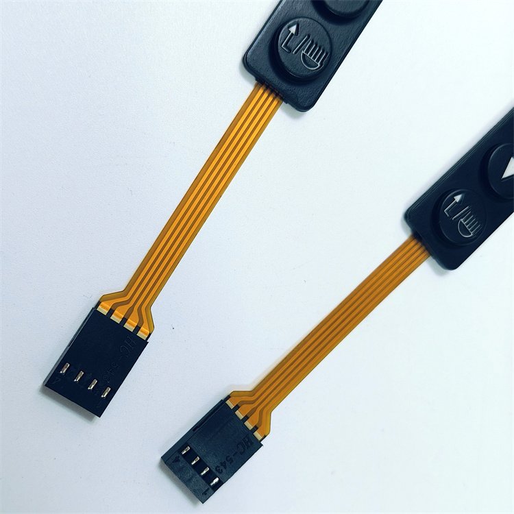 custom FPC membrane switch silicone rubber membrane panel
