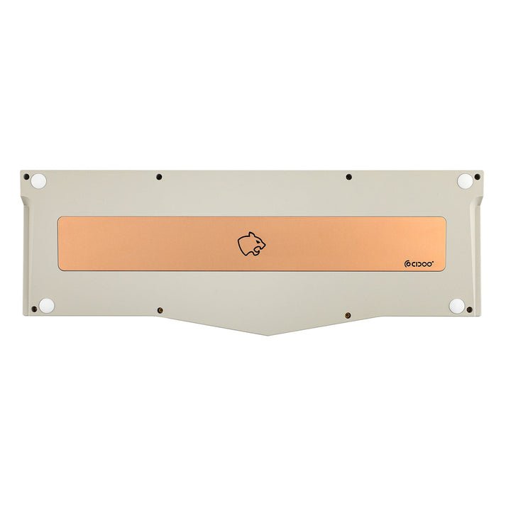 CIDOO V68 Quake matte switch VIA Mechanical Keyboard 81 Keys Gasket triple mode matte switch cnc aluminum case