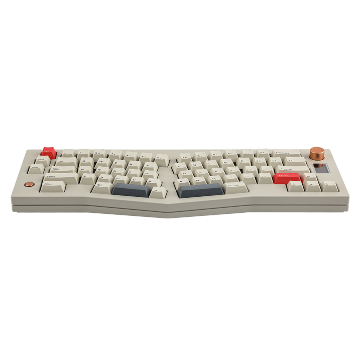 CIDOO V68 Quake matte switch VIA Mechanical Keyboard 81 Keys Gasket triple mode matte switch cnc aluminum case