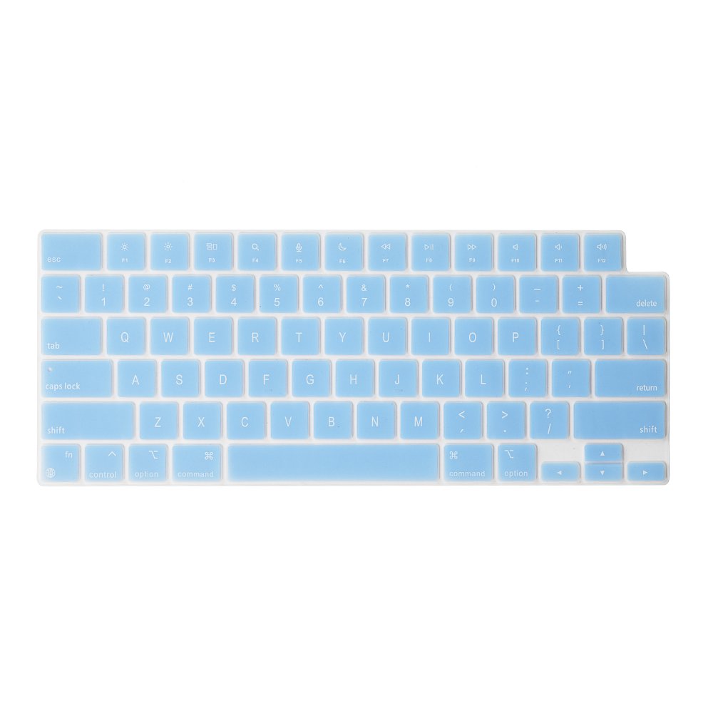 US English Layout Silicone Keyboard Cover Skin Protector for MacBook Air 13 2022 A2681 A3113