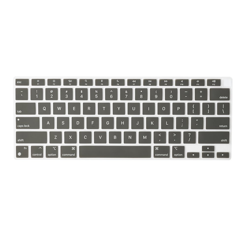 US English Layout Silicone Keyboard Cover Skin Protector for MacBook Air 13 2022 A2681 A3113