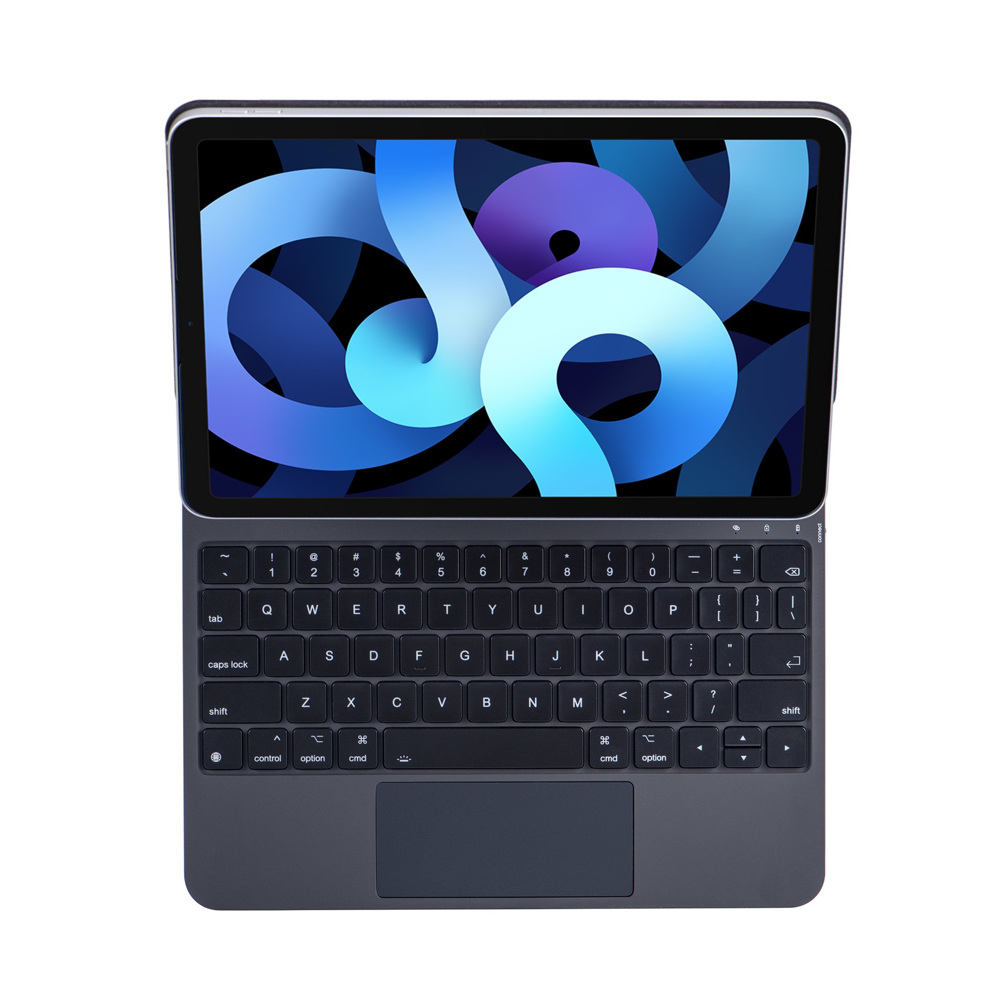 Wireless backlit Magic Keyboard Cover for iPad Pro 11 Air 5 Air 4 10.9'' Touchpad Backlight Portuguese Arabic Smart Keyboard