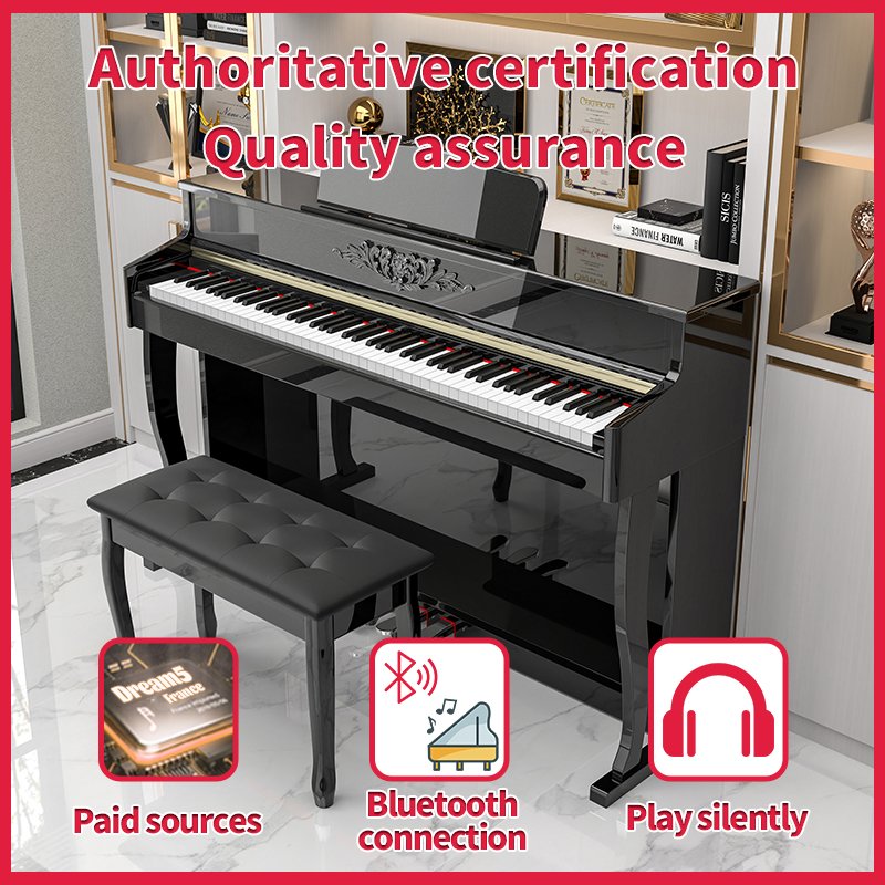 KIMFBAY music keyboard instruments piano keyboard electric piano digital piano 88 weighted key