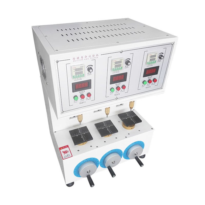 Switch Button life Testing Machine Mobile Phone Three-station Programmer Controlled Button Life Testing Machine