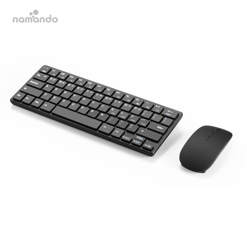 Set Wireless Mouse Keyboard for Business Office With Detachable Case Custom Language Keyboard cover and Wireless Mouse for win