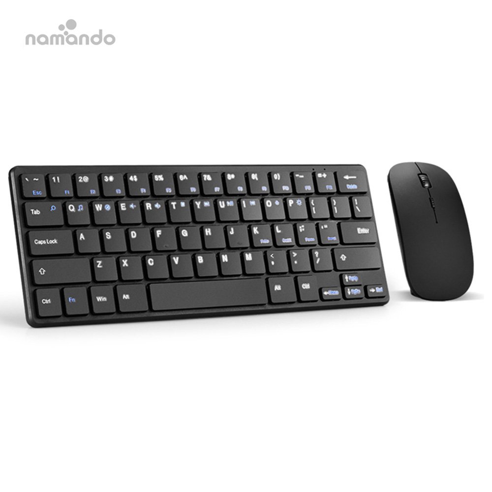Set Wireless Mouse Keyboard for Business Office With Detachable Case Custom Language Keyboard cover and Wireless Mouse for win