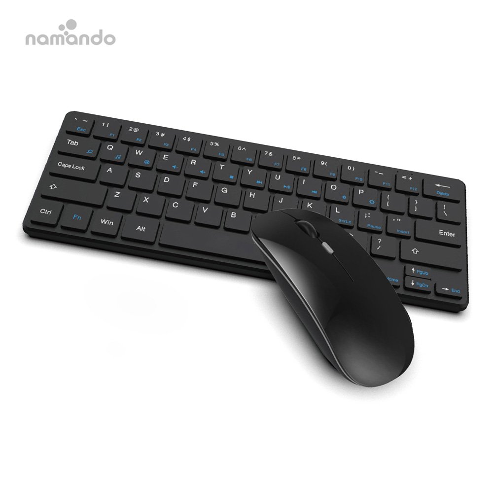 Set Wireless Mouse Keyboard for Business Office With Detachable Case Custom Language Keyboard cover and Wireless Mouse for win