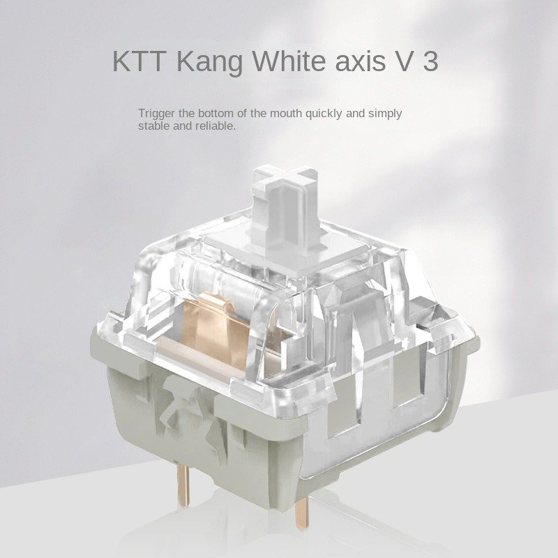 Wholesale of spot KTT Kangbai Axis V3 Mechanical Keyboard Axis Switch DIY Customized Hot Plug Game Esports