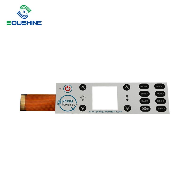 Hot Sale Good Price Waterproof Polyester Material Metal Dome Membrane Switch Keyboard Panel