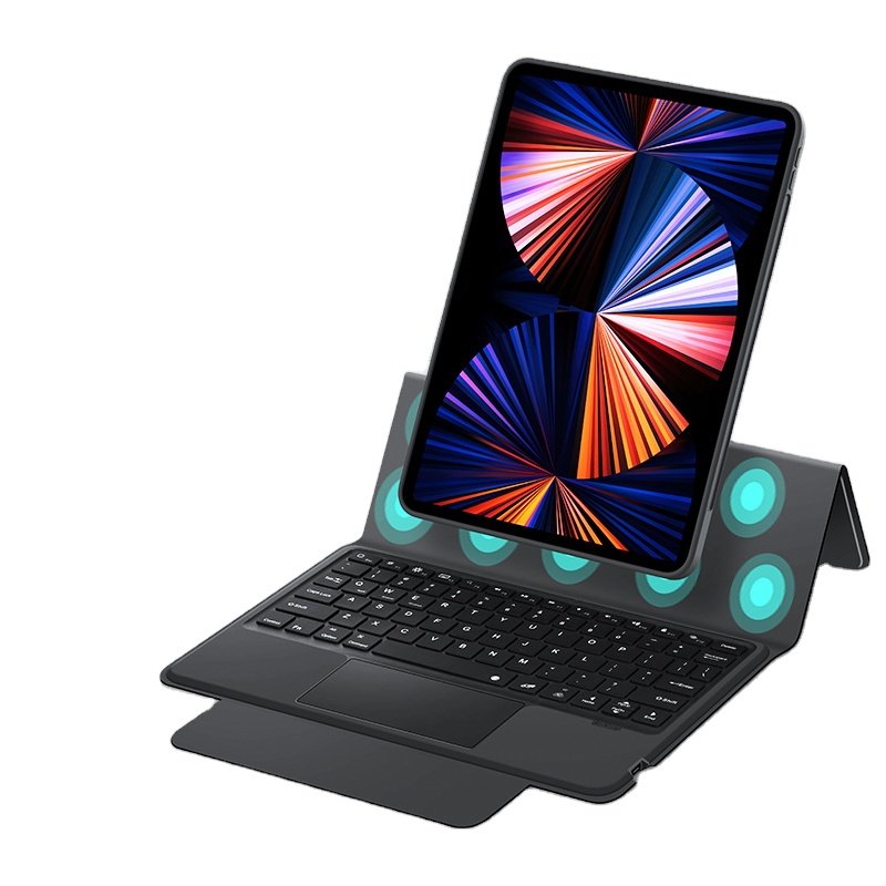 New for iPad 7/8/9 th 10.2 Air 4/5 10.9 2020/2021 11 10.5 Inch 2022 10th generation Magnetic Detachable Wireless Keyboard Cover