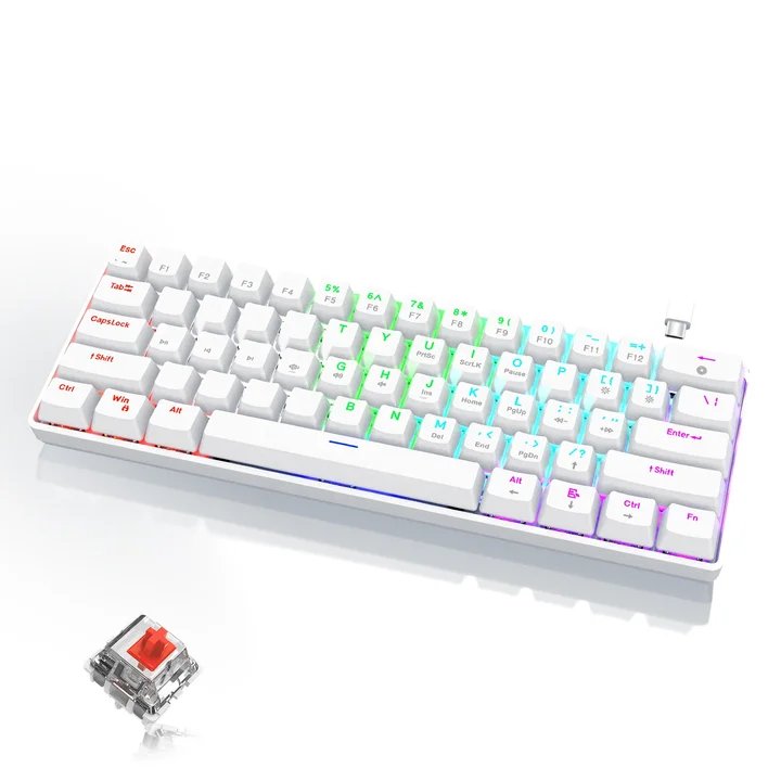 tastature gaming keyboards gaming computer hardware & software red axis switches keyboard 60 mechanical keyboard
