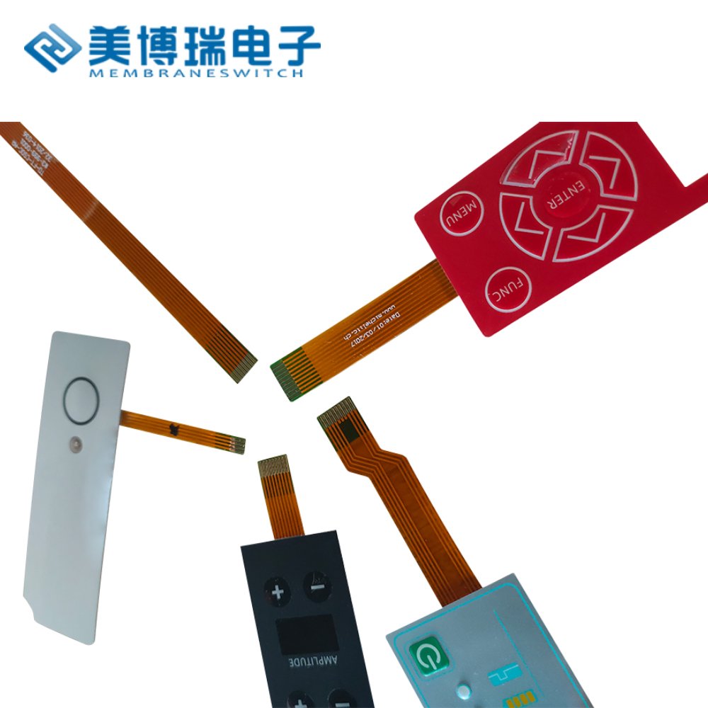 PCB Membrane Switch Front Panel Digital Printing Graphic Overlay Sticker