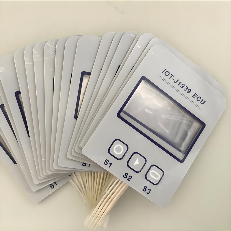 Custom Key Pad Graphic Overlay Button Panel Membrane Keypad Keyboard Membrane Switch
