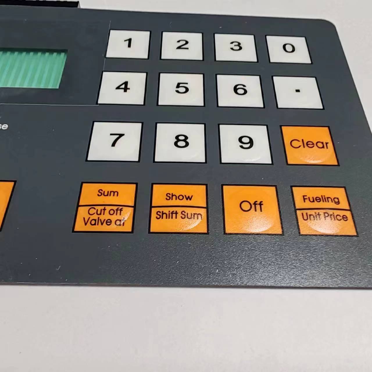 Low Moq good price Membrane Switches Screen Printing Price Pcb Membrane Switch with Metal Dome for fuel dispenser