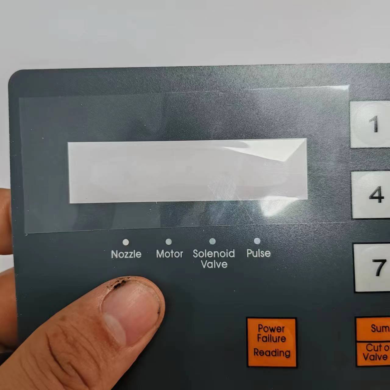Low Moq good price Membrane Switches Screen Printing Price Pcb Membrane Switch with Metal Dome for fuel dispenser