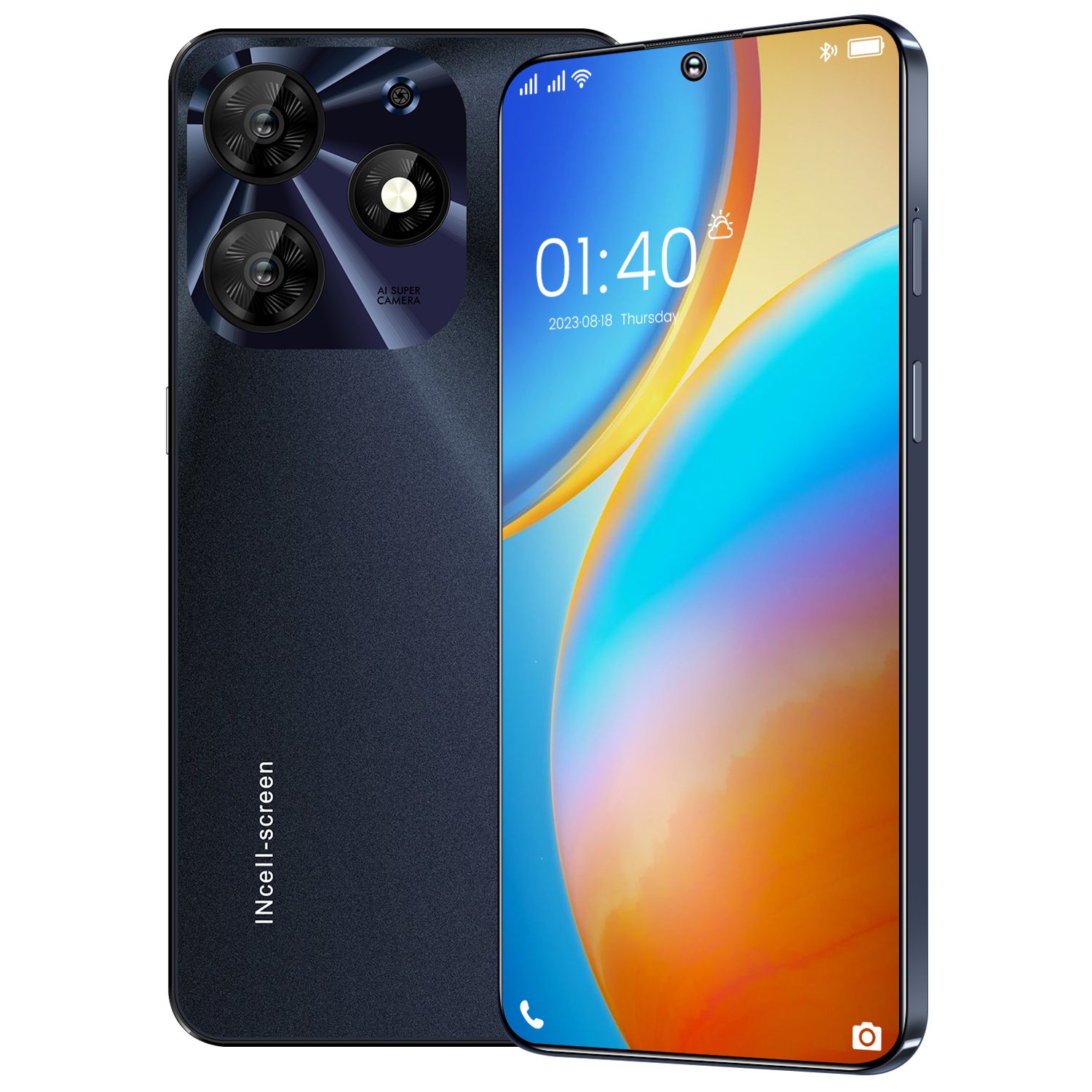 HSDF-Spark 10 Pro 16GB+1TB MEMORY 7.3inch Screen Side fingerprint unlock Android13 Dual SIM Deca Core Smart Phone