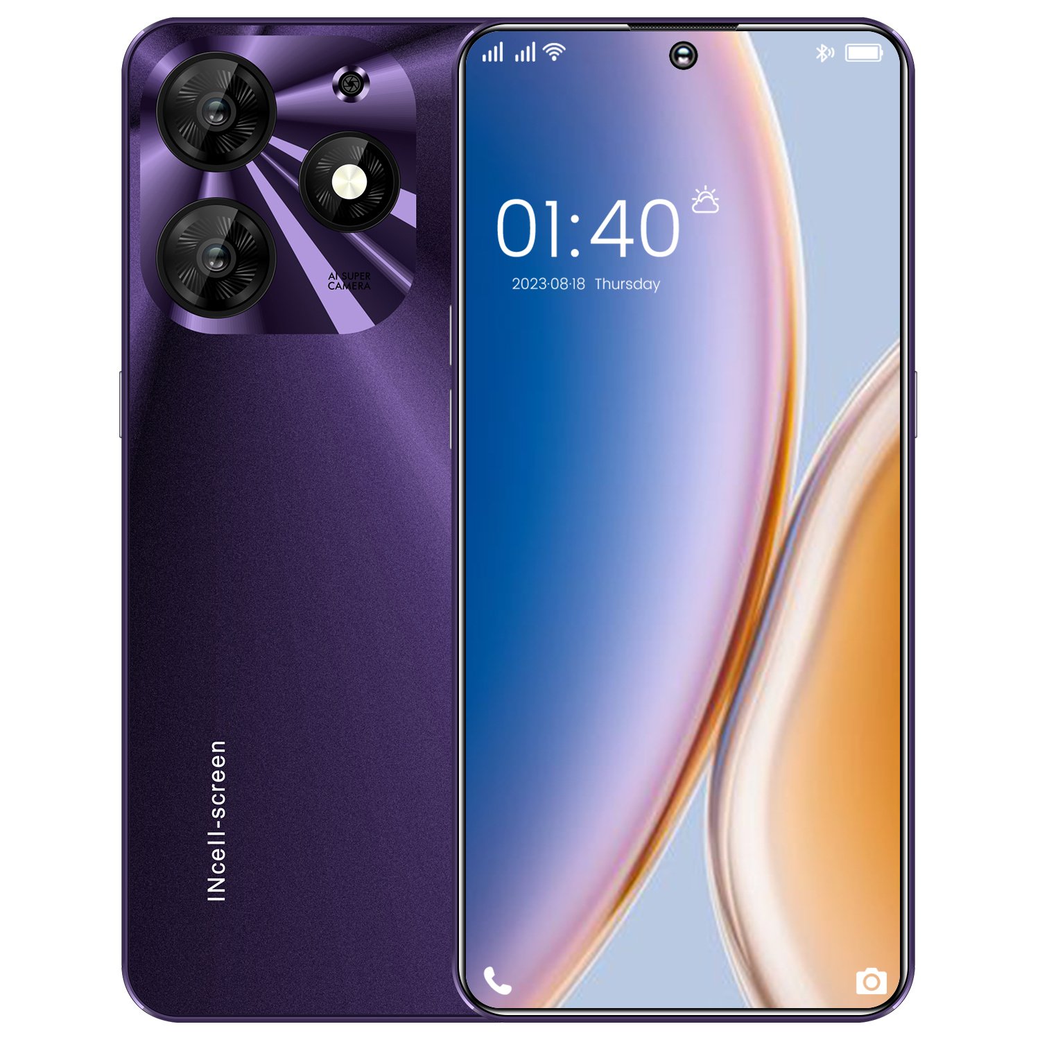 HSDF-Spark 10 Pro 16GB+1TB MEMORY 7.3inch Screen Side fingerprint unlock Android13 Dual SIM Deca Core Smart Phone