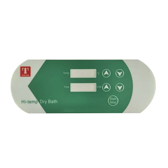 Convex Hull Key Surface Mount Thin membrane Switch Panel Screen Printing Electronic Thermometer Nameplate Panel Keypad Keyboard