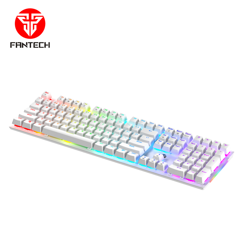 FANTECH MK855RGB MAXFIT Keyboard Hot Selling Macro Wired Gaming Mechanical Keyboard Black White