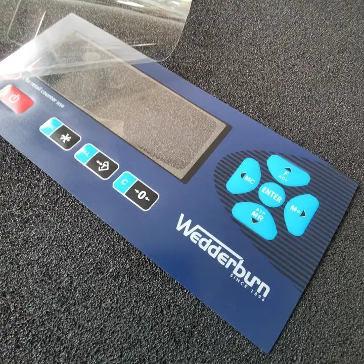 AIGAO Custom PC Key Pad Graphic Overlay Button Panel Membrane Keypad Keyboard Membrane Switch