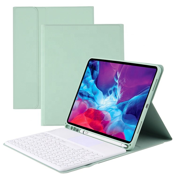 New arrival 2024 bluetooth wireless keyboard with TPU case cover for ipad 10.2 inch 10.5 inch air 6 pro 11 13 12.9