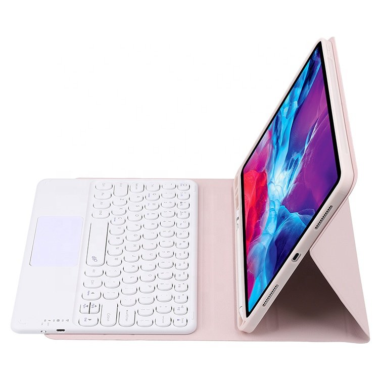New arrival 2024 bluetooth wireless keyboard with TPU case cover for ipad 10.2 inch 10.5 inch air 6 pro 11 13 12.9