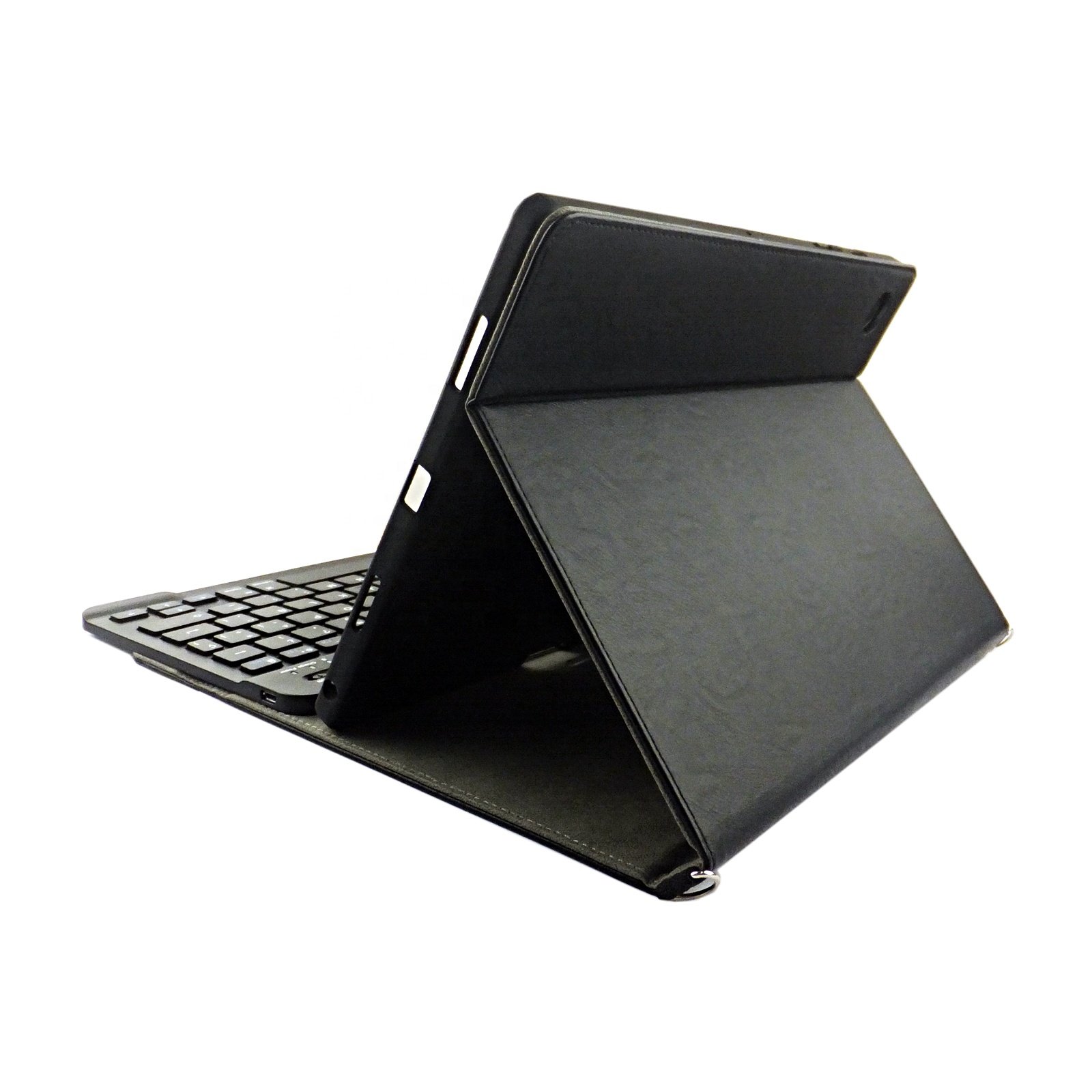 Customized Tpu Shockproof Keyboard Flip Type Slot Tablet Case For Samsung Galaxy Tab A8 With Shoulder Strap