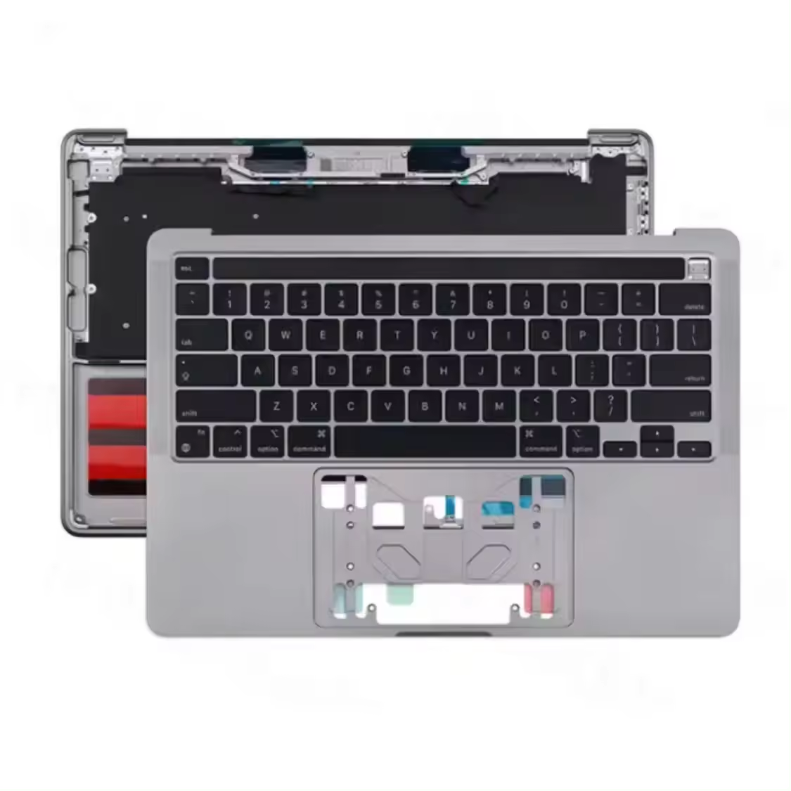 LCDOLED Original Topcase with US keyboard for mabook pro A2251 Palmrest C cover upper