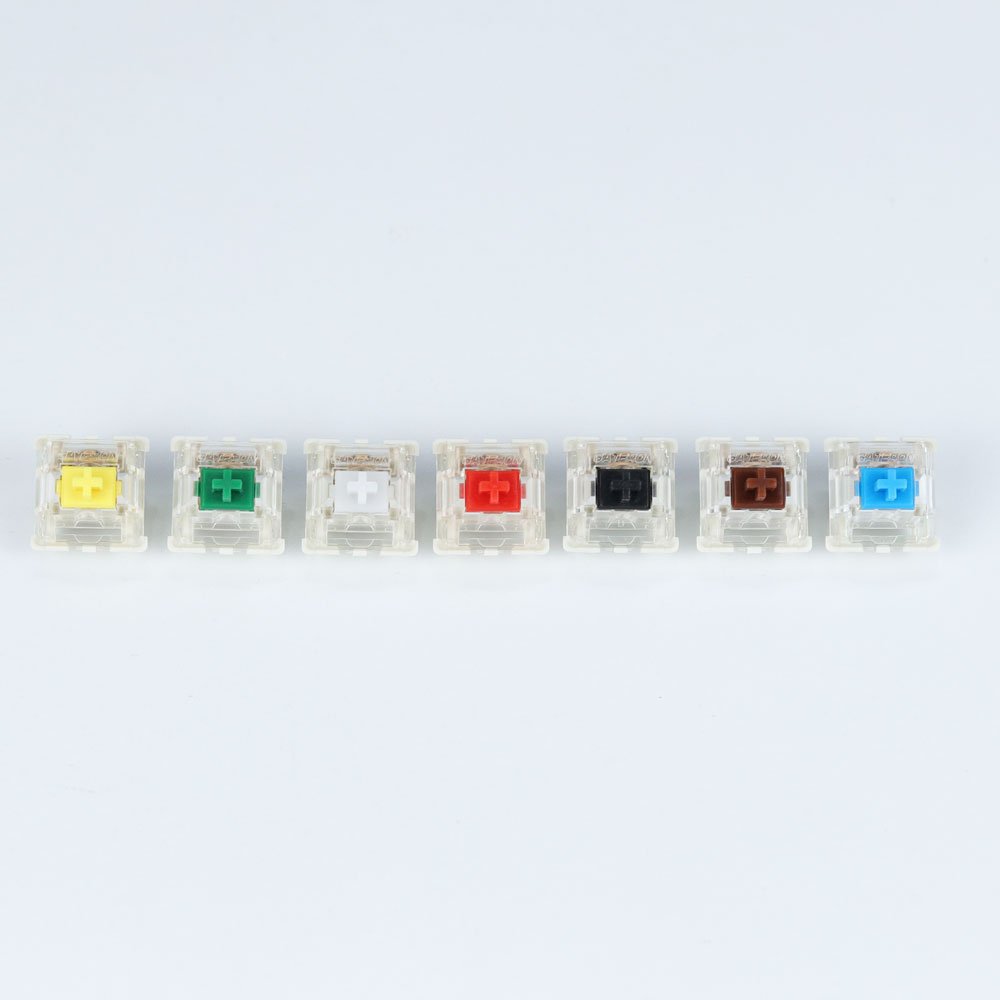 Gateron KS-9 KS 9 Yellow Green Clear Red Black Brown Blue 3pin Switches For MX Mechanical Keyboard SMD LED