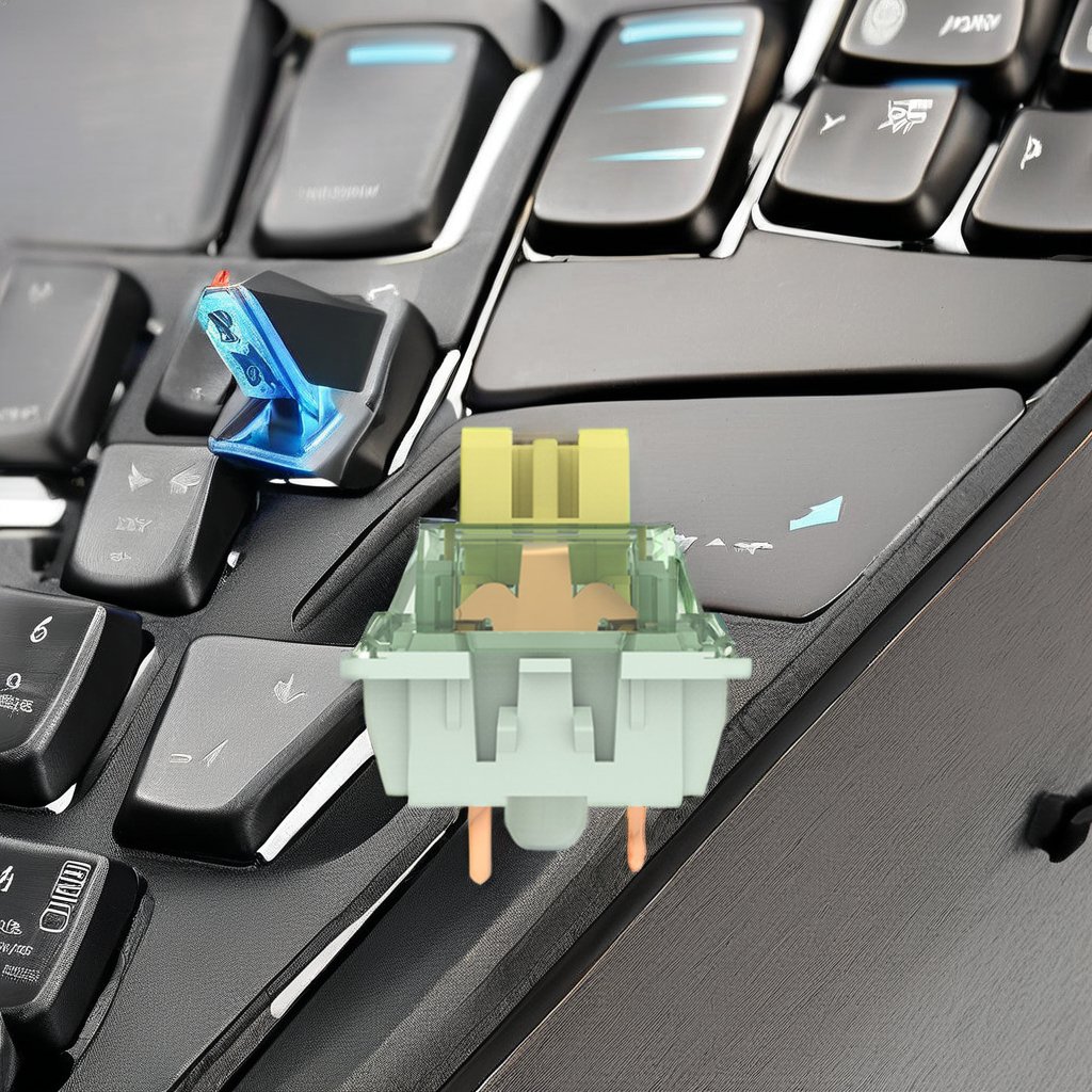 High Quality Linear Mechanical Keyboard Switch Gaming Keyboard Switch with Premium Performance