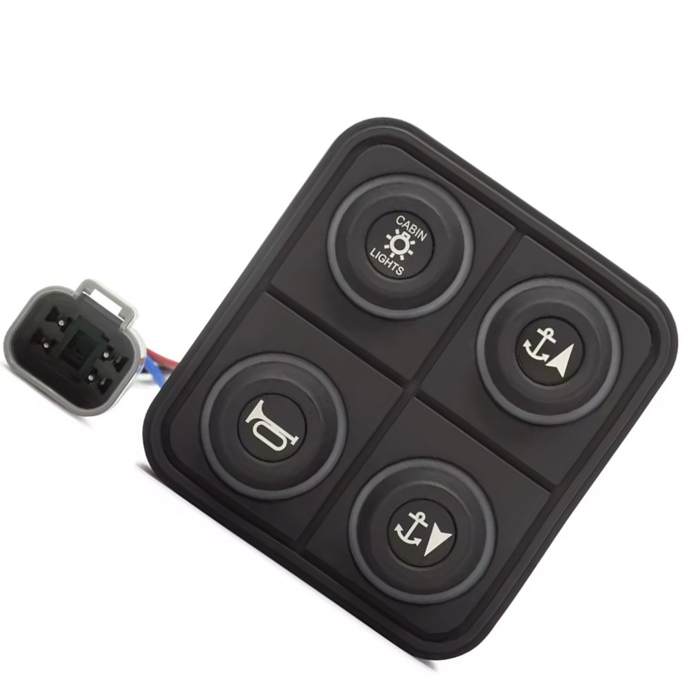 Top Quality 2x2 Keypad with Blank Icons Programmable Button Interface