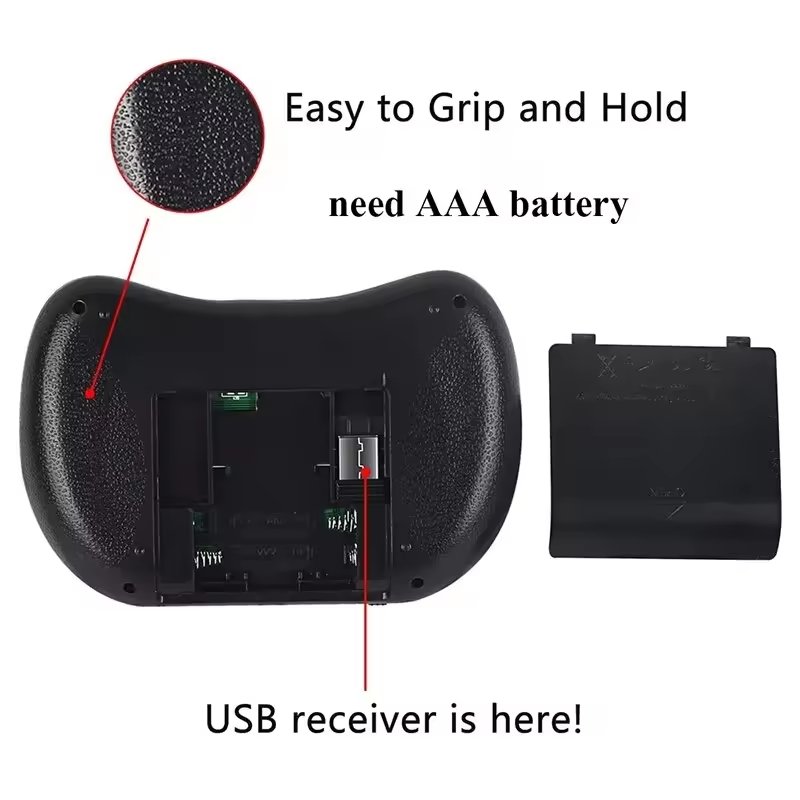 I8 Keyboard Backlit English Russian Spanish Air Mouse 2.4ghz Touchpad Handheld Wireless Keyboard For Tv Box Android X96