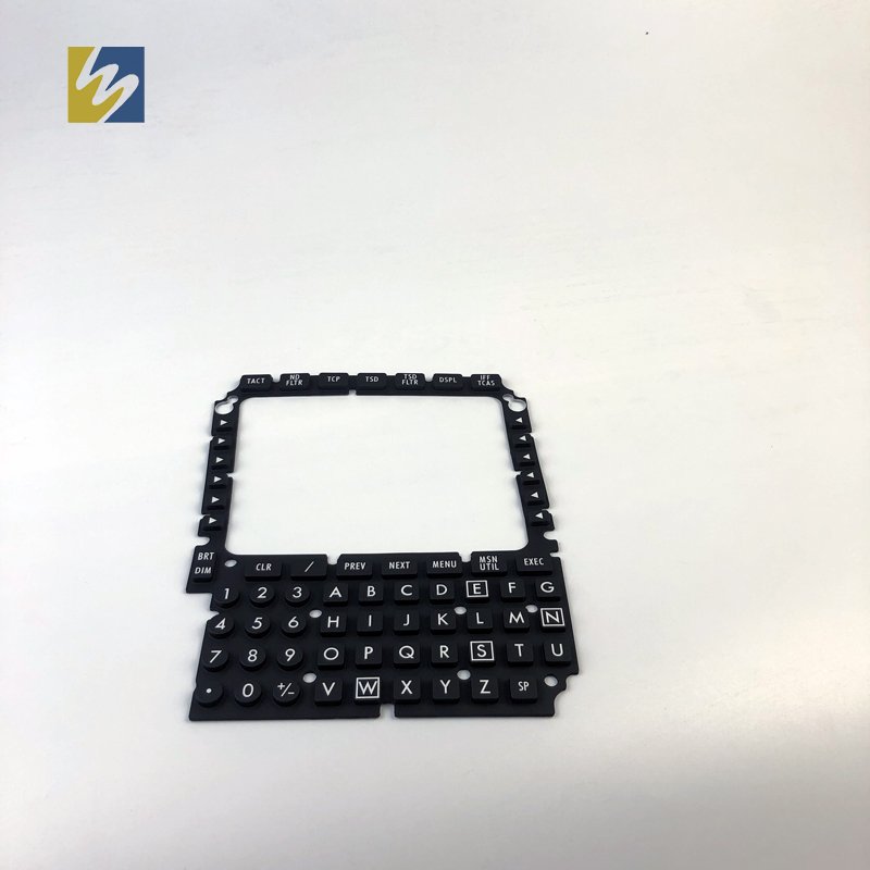 Custom rubber keypad button Silicone Rubber Keypad Keycaps Rubber